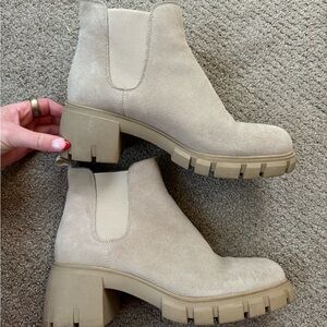Steve Madden Tan Ankle Booties